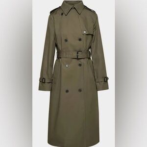 Babaton Flinch Coat Atlas Olive Color